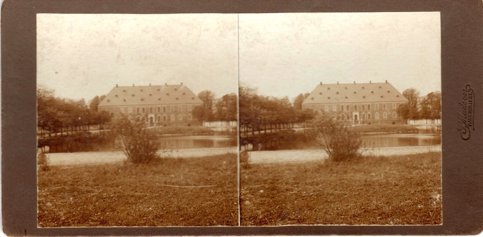 11432.11  Valdemars Slot på Tåsinge cirka 1914  Fotograf Peter Møller, Rask Mølle