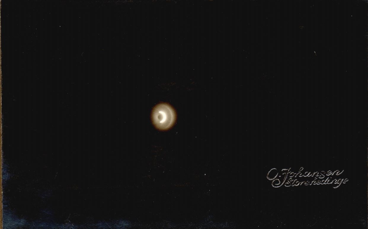 11053.17 Solformørkelse over St. Heddinge.