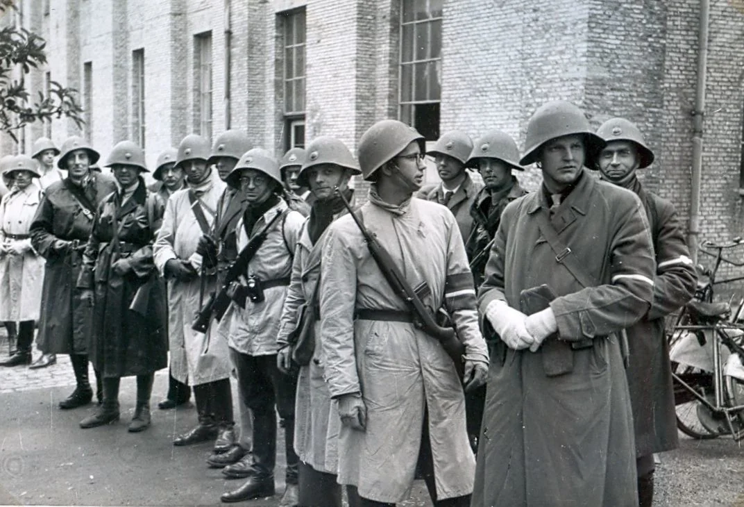 30.800 Frihedskæmpere formodentlig i Tøjhusmuseets gård.