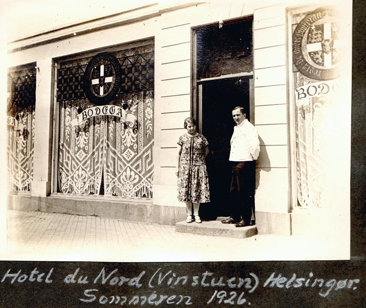 70.260 Hotel Du Nord. Svend Lundsgaard spillede her i sommeren 1926