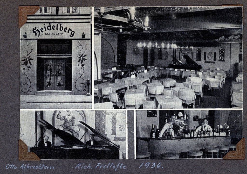 70.321 Heidelberg restaurant 1936.