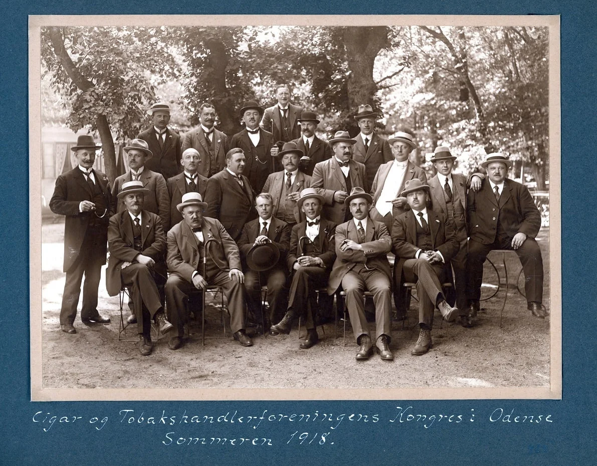 70.425 Cigar- og Tobakshandlerforeningens kongres i Odense sommeren 1918.