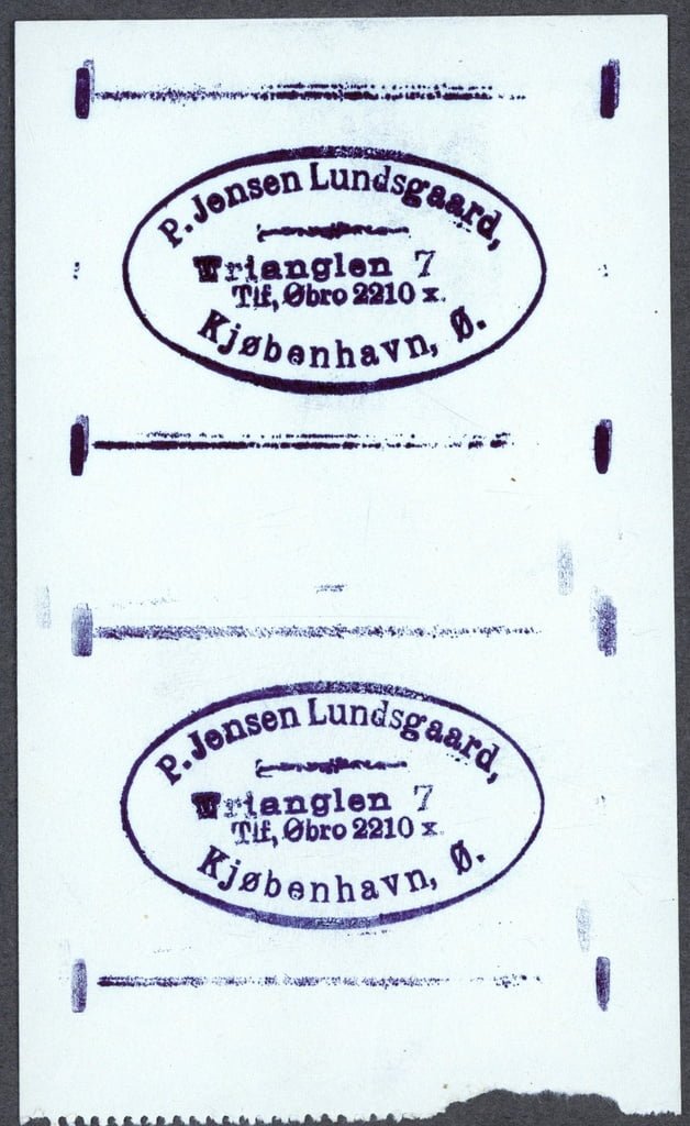 70.505 Firmastempel efter år 1924.