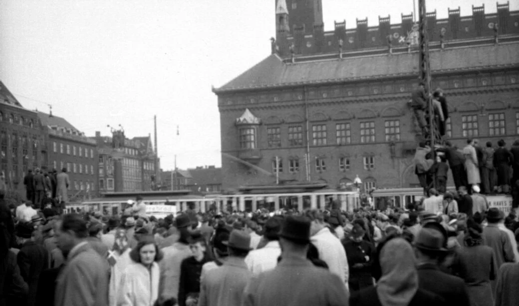 100.835 Rådhuspladsen, befrielsen