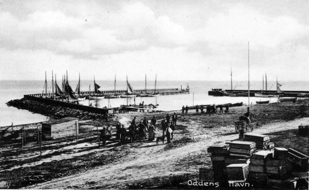 71.135 Oddens havn ca 1916