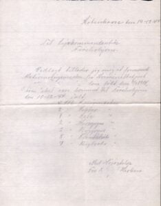 30.2 Følgebrev til rationeringsmærker til betjenten i Frøslev.