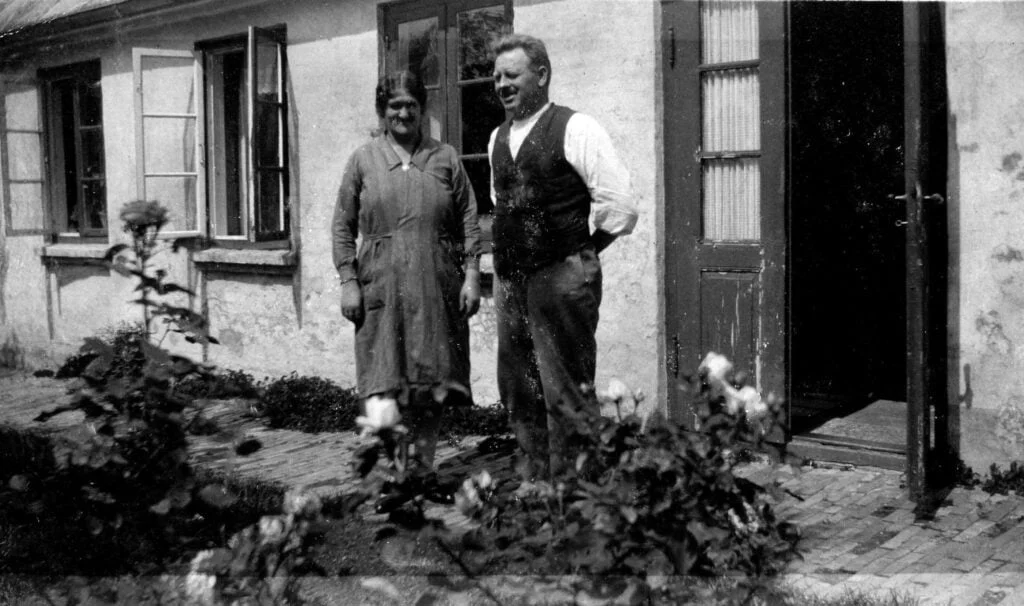 55.56 formodentlig ved Nordvanggård, Birkerød cirka 1930