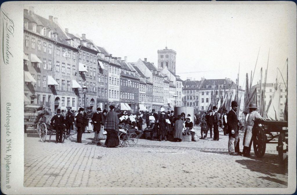 14085.16 Gammel Strand før 1909 (kirkespir)