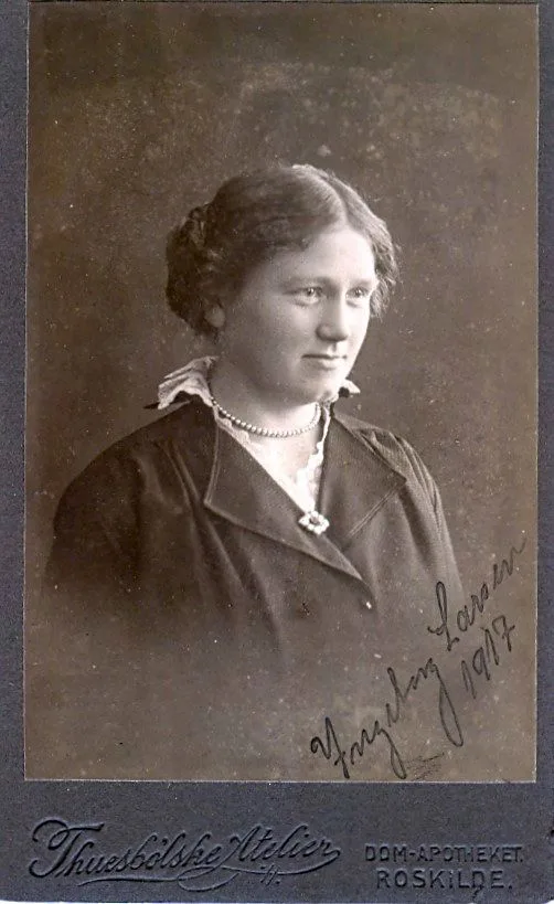 35.10 Husk den 17. januar. Hellig Andersvej 22, Slagelse. Ingeborg Larsen 1917.