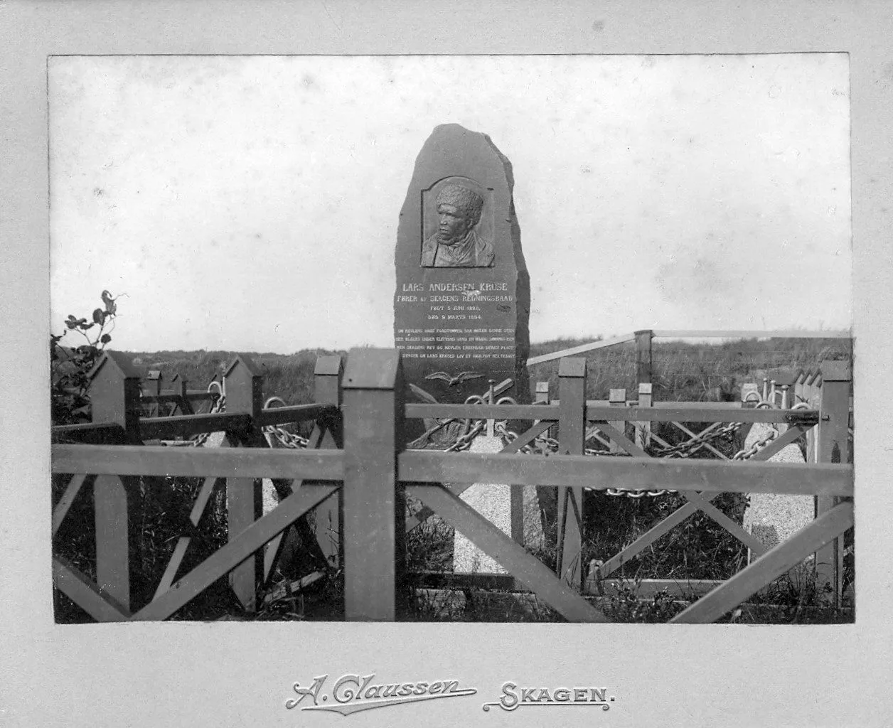 4.5 Skagen, mindesmærket for Lars Andersen Kruse.