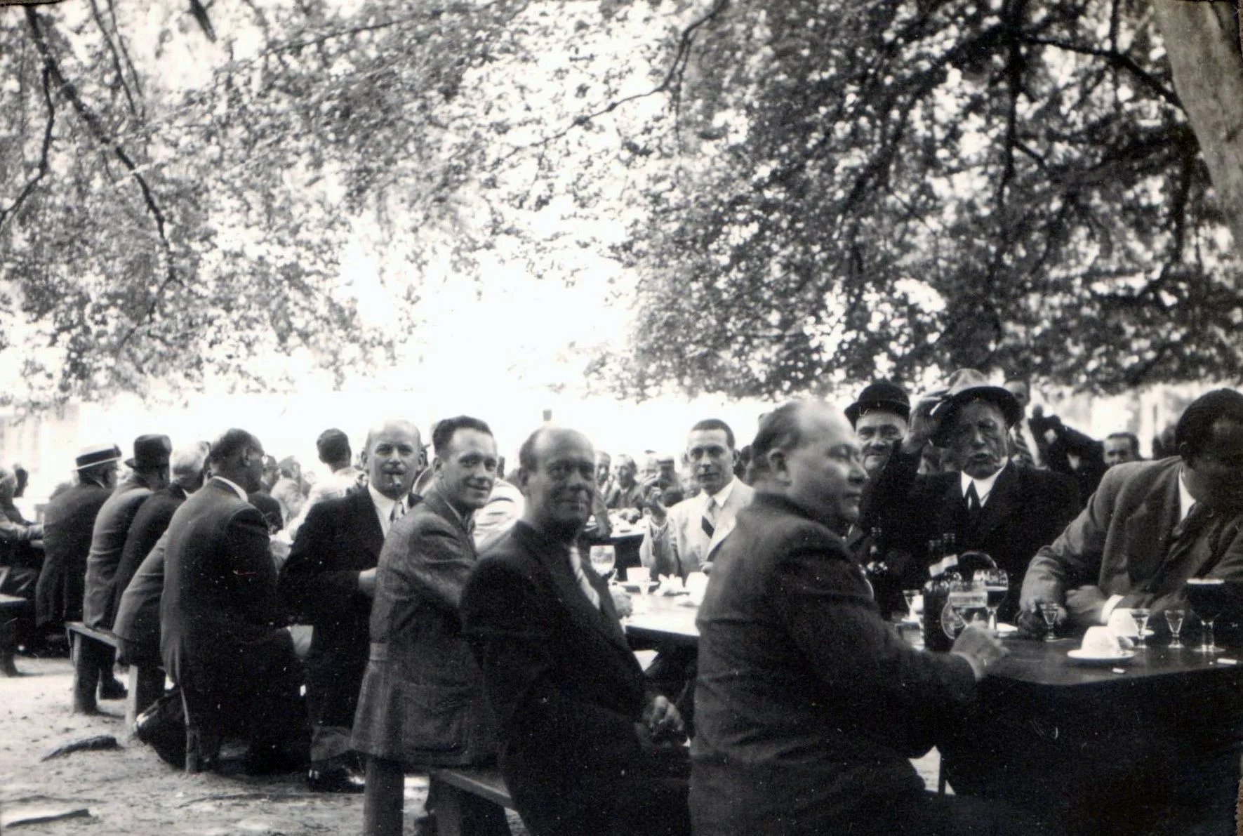 70.162 Arbejdsløse musikere skovtur Bakken 1940