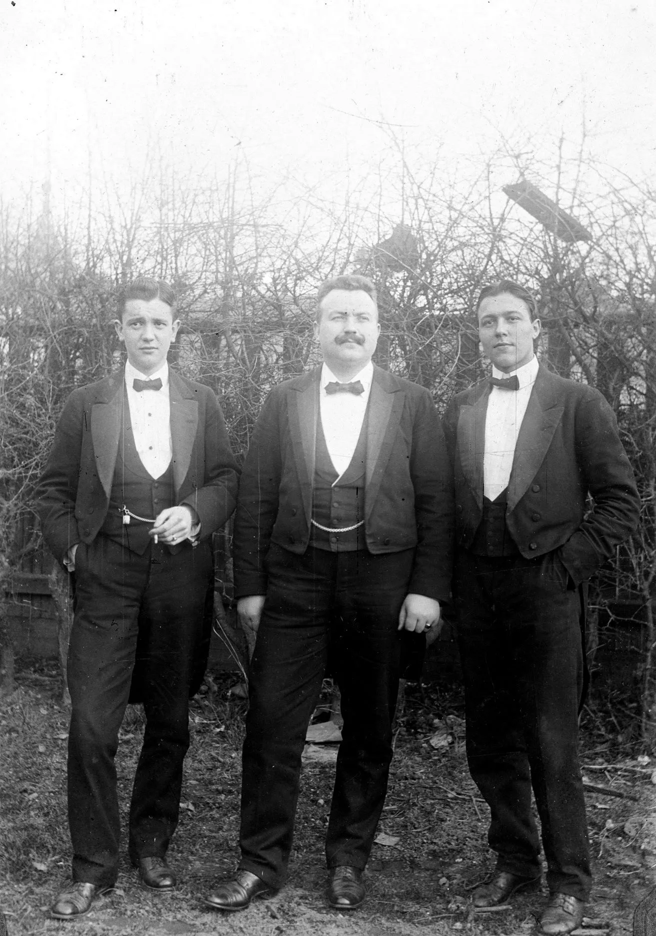70.304 Harald Mortensens orkester St. Vibenshus ca. 1909