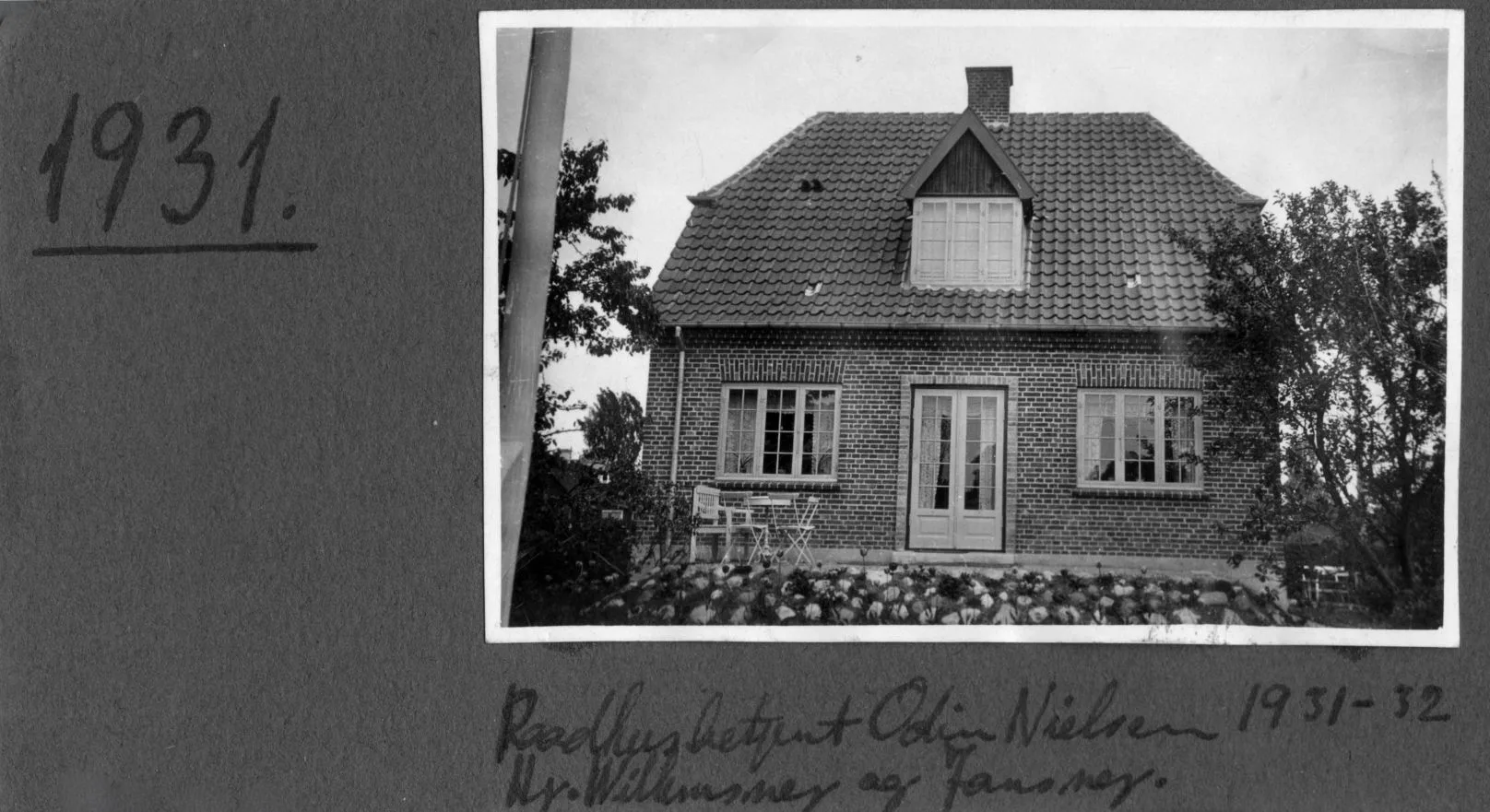 79.1 Rådhusbetjent Odin Nielsen, år 1931-32. Jansvej 66.