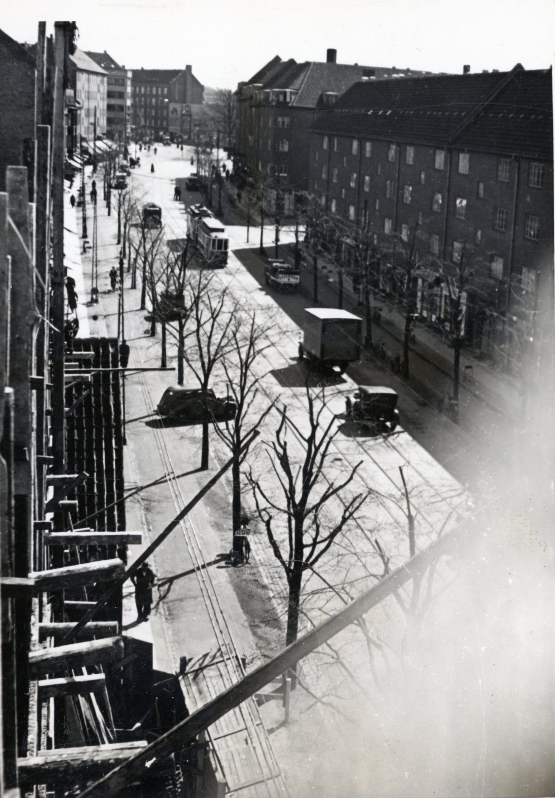79.141 Frederikssundsvej set fra byggeriet af nr. 180, forår 1939