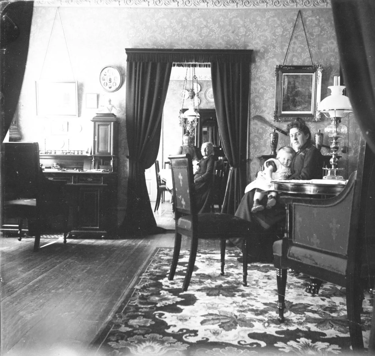 90.17 90.17 Interiør Rosenvængets alle 1,2.