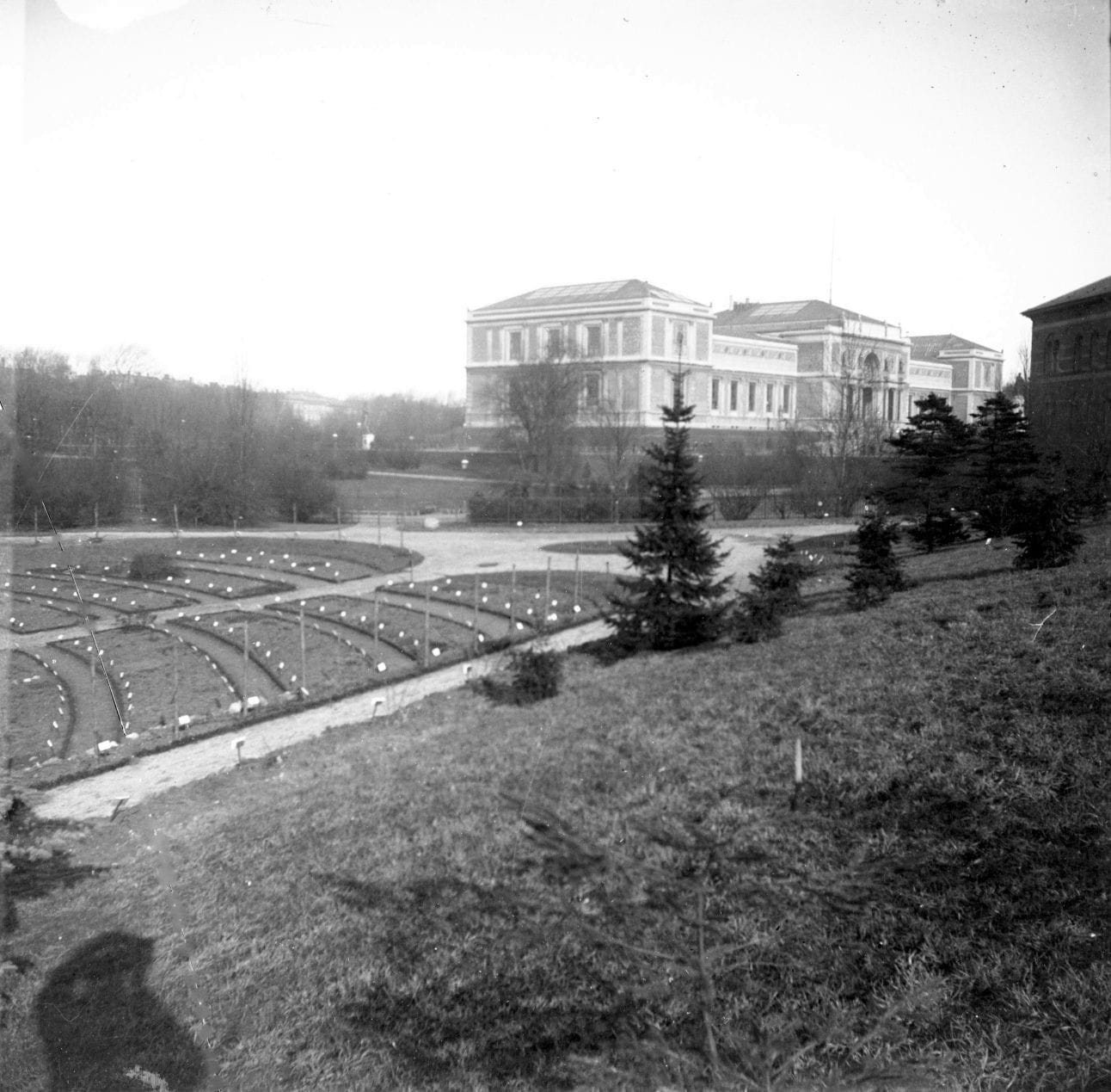 90.2 Statens museum set fra Botanisk have.