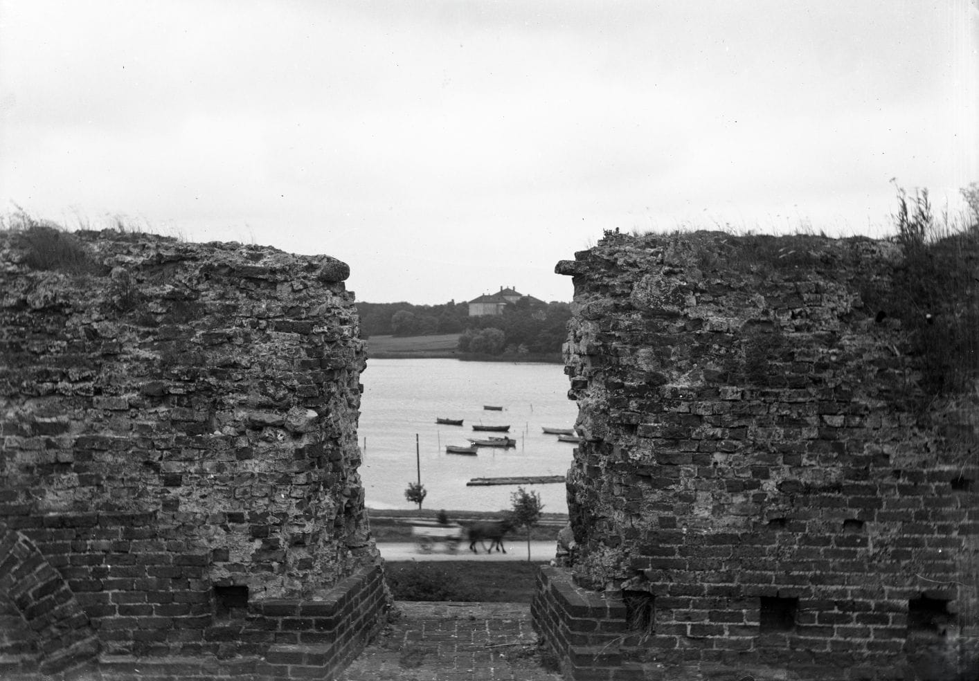 90.1283 Slotsruinen, Vordingborg slot.