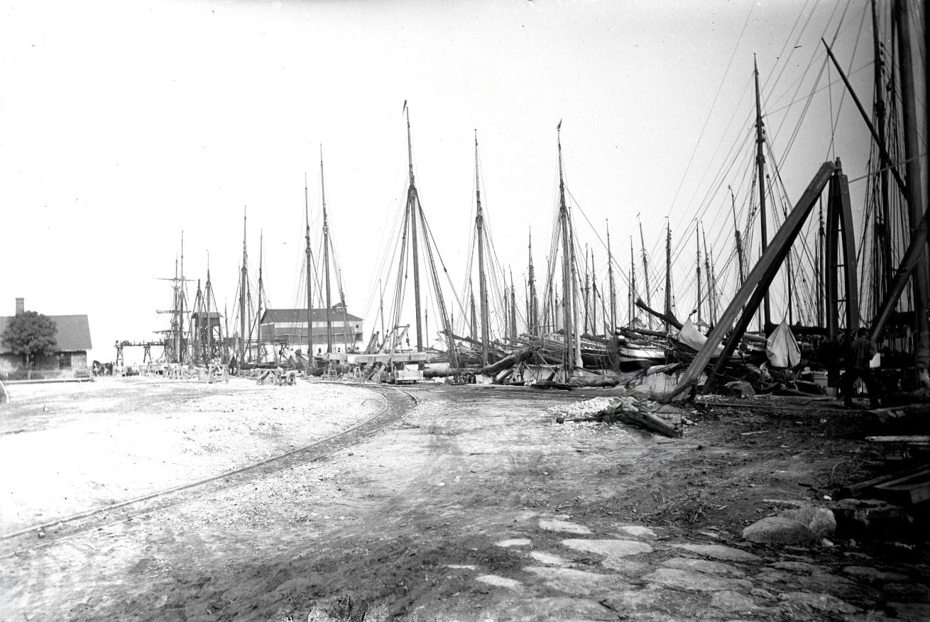 90.1315 Parti fra havnen i Fakse Ladeplads.