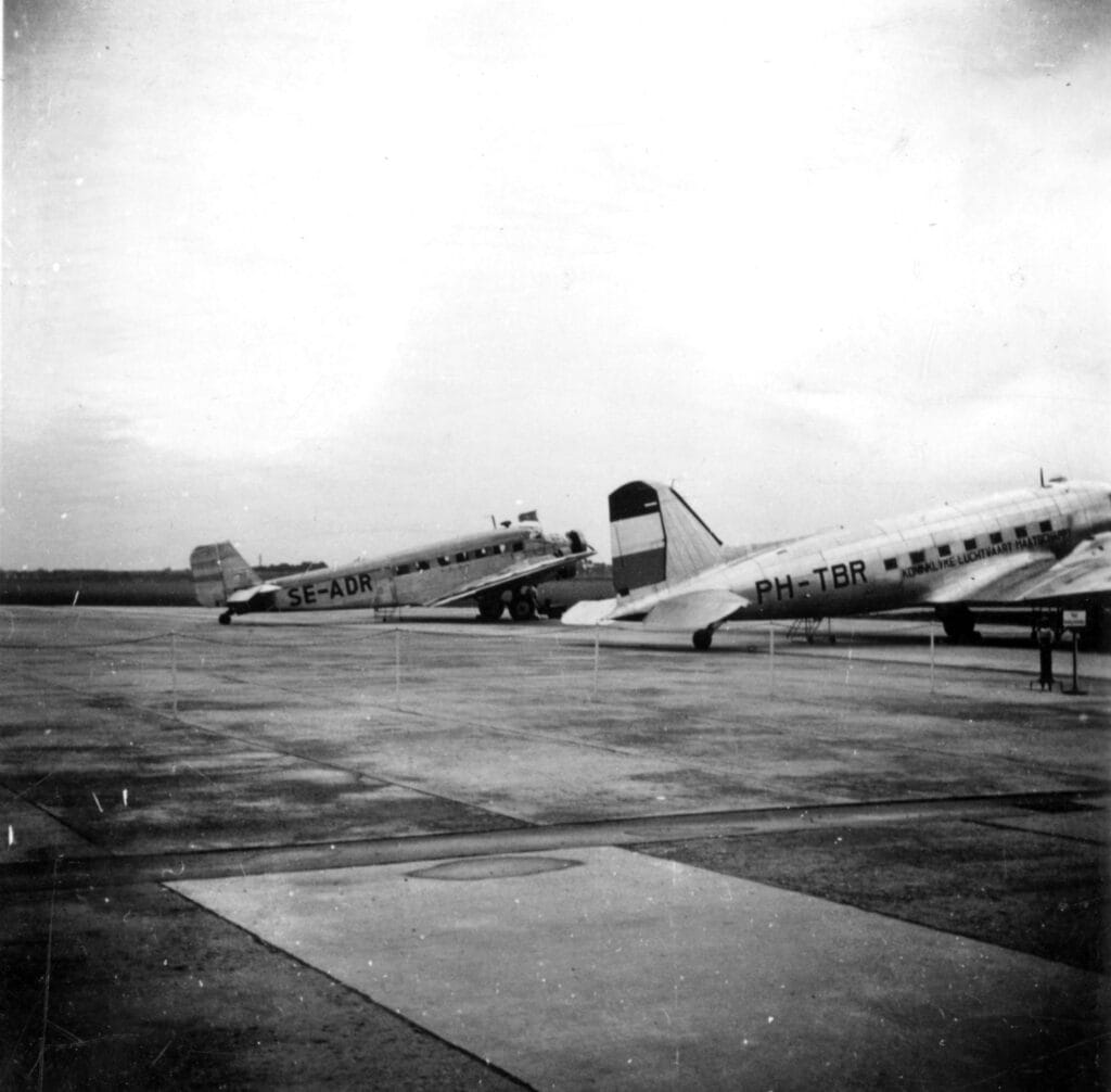 10918.23 Bulltofta flyveplads 1946.