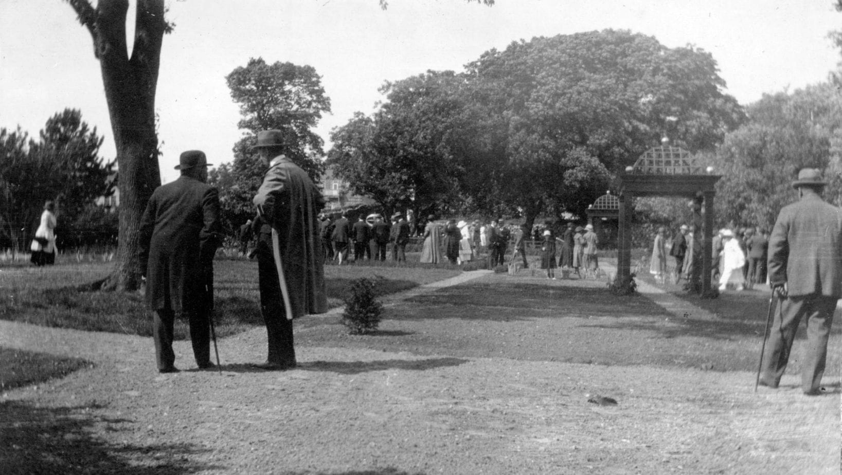 14559.10 Den botaniske have i Vordingborg, ligger ved siden af den gamle borg.