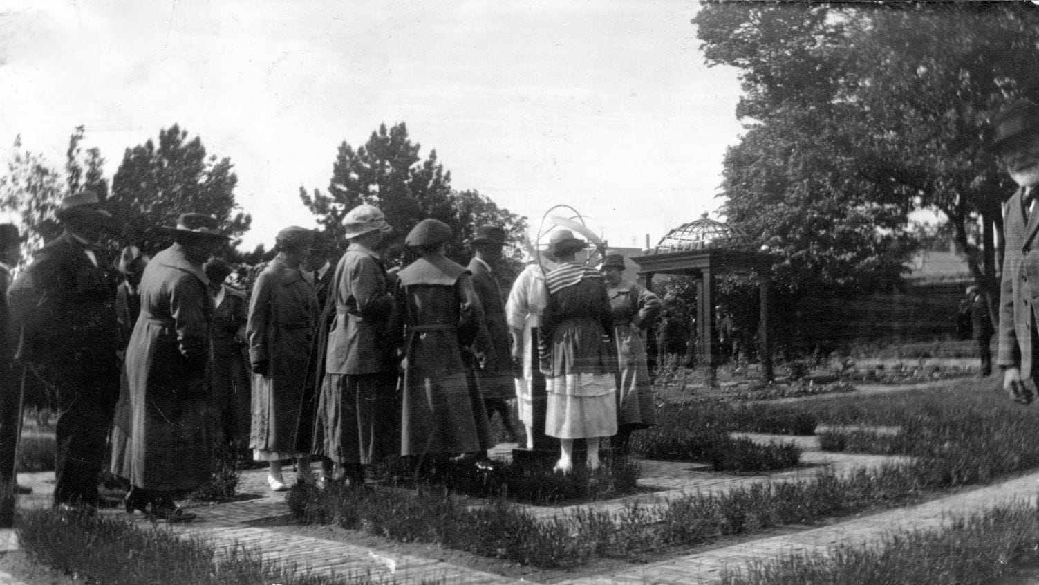 14559.11 Den botaniske have i Vordingborg, ligger ved siden af den gamle borg.