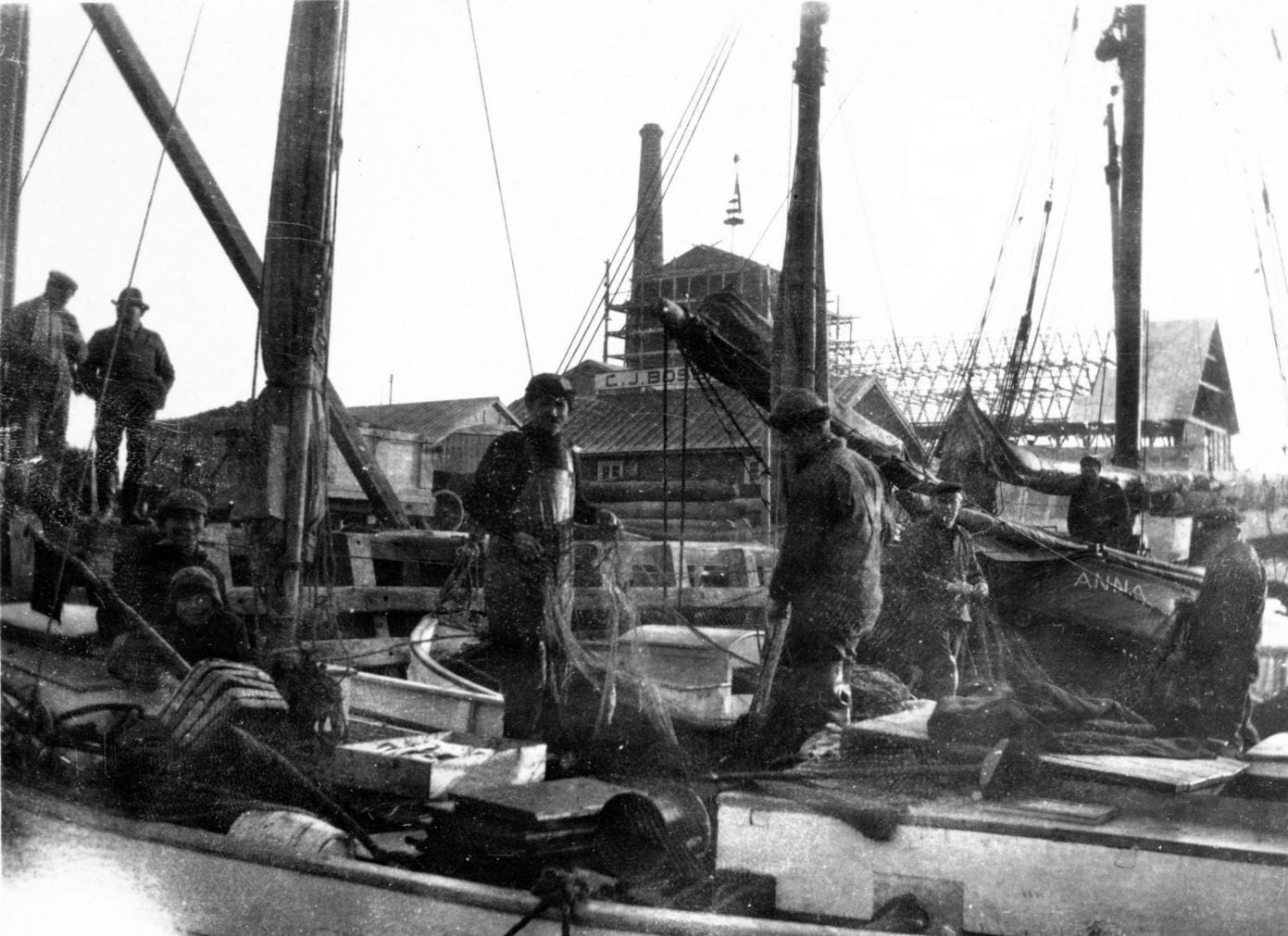 14559.8 Faxe Ladeplads Havn med C.J. Boserup.