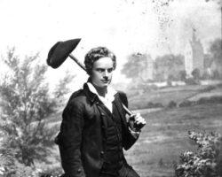 14608.12 Robert Dinesen i Ambrosius. Kort stemplet år 1907