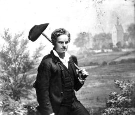 14608.12 Robert Dinesen i Ambrosius. Kort stemplet år 1907