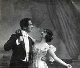 14608.79 Gerda Krum-Nathansen og Holger Reenberg i Den glade enke.Casino 1906